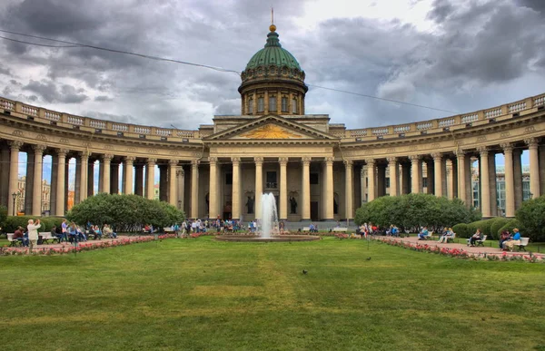 Saint Petersburg 'daki Kazan Katedrali — Stok fotoğraf