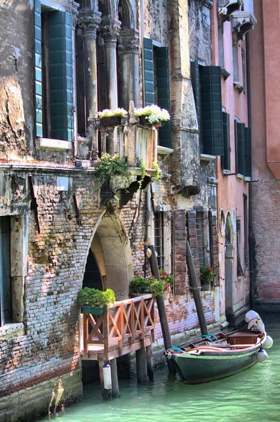 Urbane Szenerie von Venedig - hdr — Stockfoto