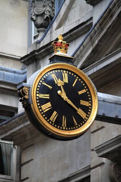 Renaissance style clock in London — Stock Photo, Image