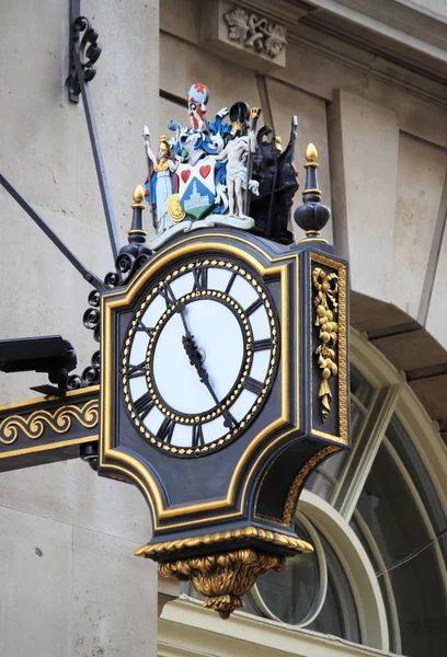 Renaissance style clock in London — Stock Photo, Image