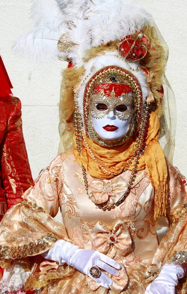 Persona en traje veneciano —  Fotos de Stock