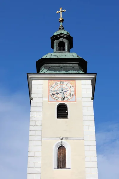 Glockenturm der Grein-Kathedrale — Stockfoto