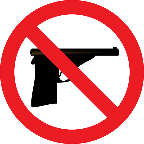 No gun sign