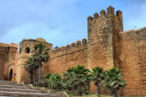 Jardines andaluces en Rabat — Foto de Stock