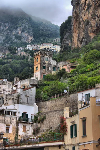 Urban landscape of Amalfi — Stock Photo, Image