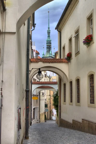 Stadsbilden av Olomouc — Stockfoto