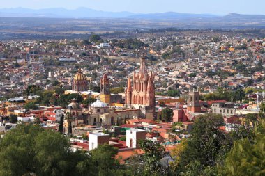 panoramik san miguel de allende, Meksika