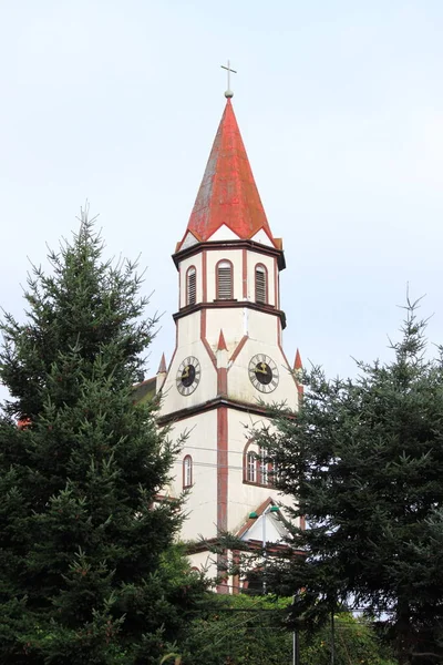 Church of Sacred Heart in Puerto Varas, Chile