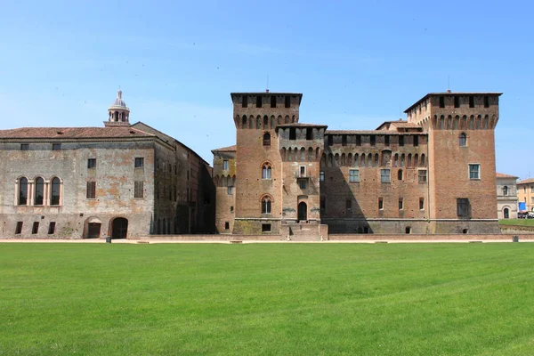 Zamek Świętego Jerzego Mantui Włochy — Zdjęcie stockowe
