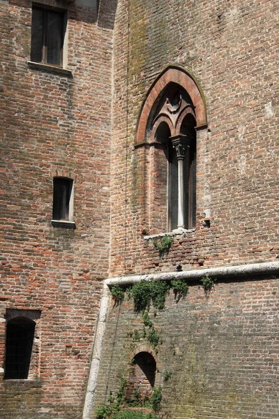 Gedetailleerd Uitzicht Saint George Castle Mantua Italië — Stockfoto