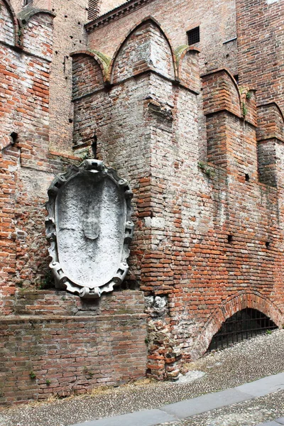 Mura Difensive Del Castello San Giorgio Mantova — Foto Stock