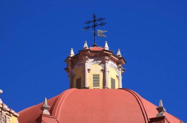 Guanajuato, Meksika 'daki Meryem Ana Bazilikası' nın Kubbesi