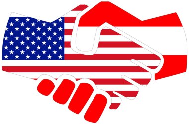 ABD - Avusturya / Tokalaşma, anlaşma veya dostluğun sembolü