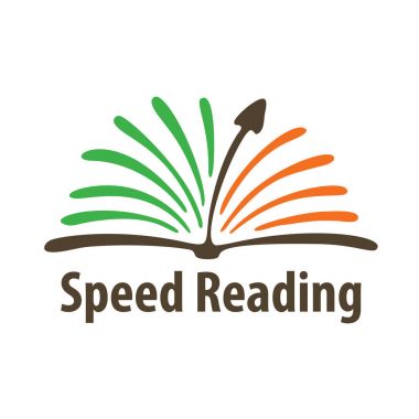 Kurslar hızlı okuma veya dakika test başına kelime için logo.