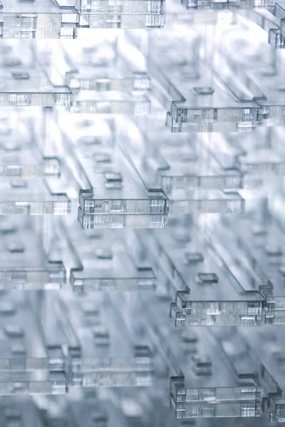 Abstrakt högteknologiska bakgrund. Detaljer av transparent plast eller glas. Laserskärning av plexiglas. — Stockfoto