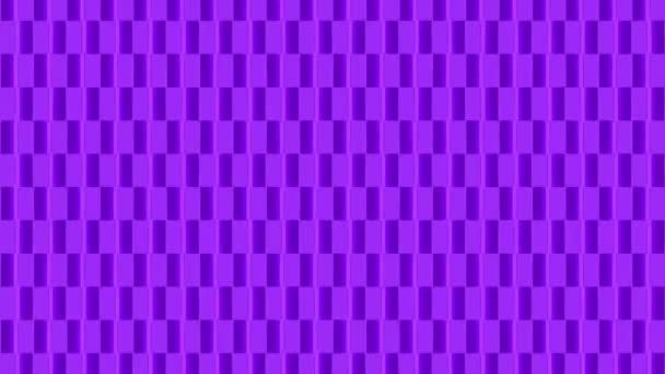 カラフルな万華鏡配列パターン、 4k 。抽象的な紫色のモーショングラフィックスの背景。クラブ、ショー、フラクタルアニメーションのために. — ストック動画