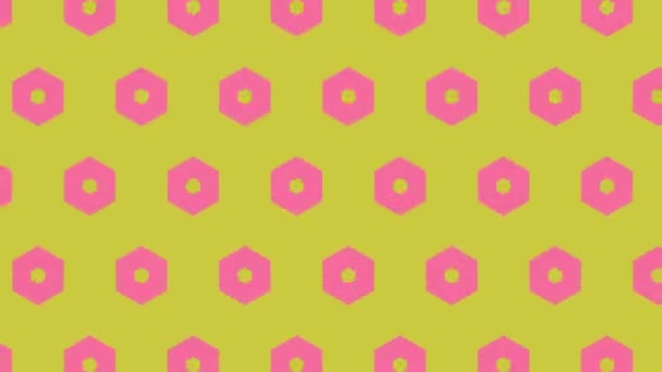 Buntes Kaleidoskop-Sequenzmuster, 4k. abstrakte mehrfarbige Bewegungsgrafik Hintergrund. für Clubs, Shows, fraktale Animation. — Stockvideo