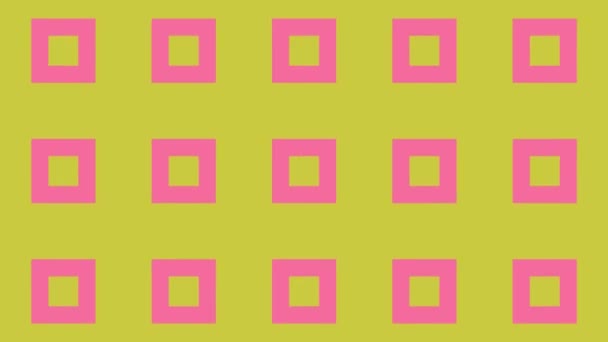 Modèle de séquence kaléidoscope coloré, 4k. Abstrait fond graphique de mouvement multicolore. Pour clubs, spectacles, animation fractale .