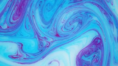 Hareket soyut boya mürekkep. Psychedelic arka plan görüntüleri. Renkli noktalar.