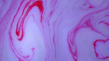 Soyut boya mürekkebi hareket halinde. Psikedelik arka plan görüntüleri. Renkli noktalar. Sıvı tasarım.