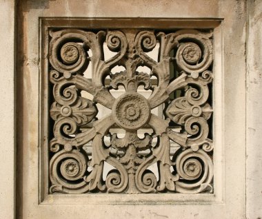 Mimari dekorasyon ayrıntıları. Londra, İngiltere