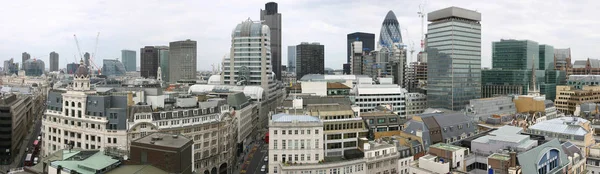 Vista panoramica (ovest) di Londra dal Monumento. Regno Unito. aprile, 2006 — Foto Stock