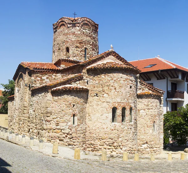 Église Saint-Jean-Baptiste dans l'ancienne ville de Nesebar, Bulgarie. La ville antique de Nesebar est inscrite au patrimoine mondial de l'UNESCO. août, 2017 , — Photo