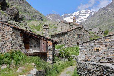 BONNEVAL-SUR-ARC, FRANCE: The hamlet L'Ecot