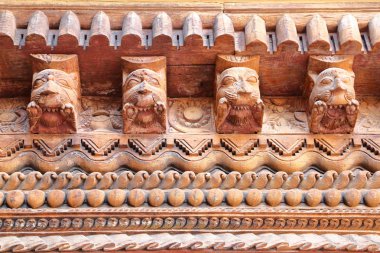 Patan, Nepal: Ayrıntı Mul Chowk Kraliyet Sarayı, Durbar Meydanı içinde mimarisinin