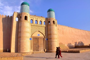Hiva, Uzbekistan: Hiva eski şehir Kunya Ark giriş