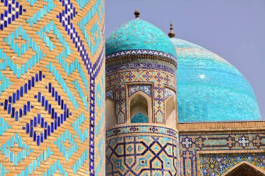 Semerkand, Özbekistan: Mimari detay Registan, medreseleri 