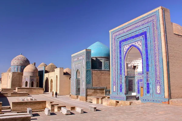 Samarkand, Uzbekistan: Den Shah-i-Zinda — Stockfoto