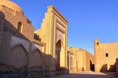 Hiva, Uzbekistan: traditionnal mimari Hiva eski şehir içinde