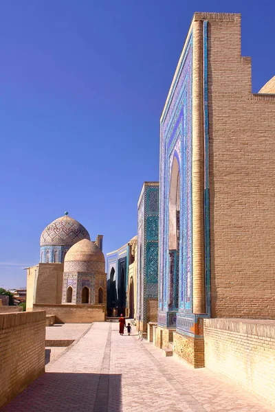 Samarkand, Uzbekistan: Den Shah-i-Zinda — Stockfoto