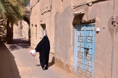 Nizwa, Oman: Al Aqr, eski alanı içinde Nizwa duvarlı 