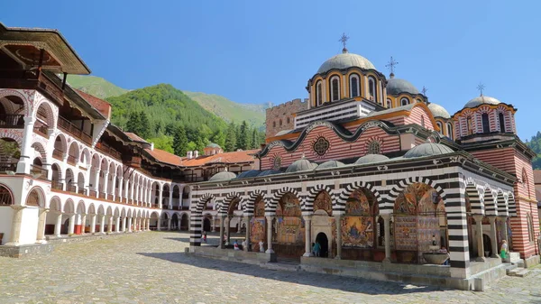 Rila, bulgaria: das rila-kloster in bulgarien — Stockfoto