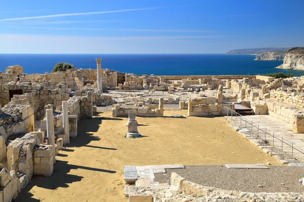 ANCIENT KOURION, CYPRUS: Archeological site near Pafos — Stock Photo, Image