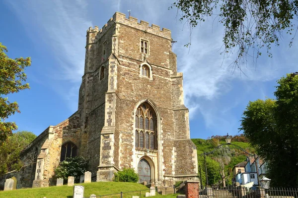 Hastings, Uk: Kościół wszystkich świętych — Zdjęcie stockowe