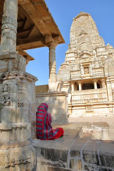 Chittorgarh Rajasthan Índia Dezembro 2017 Templo Kumbha Shyam Hindu Localizado — Fotografia de Stock