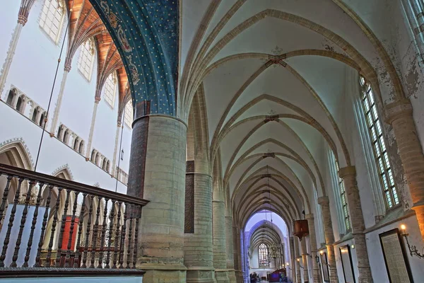 Haarlem Netherlands November 2019 Εσωτερικό Της Εκκλησίας Του — Φωτογραφία Αρχείου