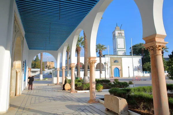 Tunis Tunisien Januari 2020 Den Yttre Sidan Bardo Museum Med — Stockfoto