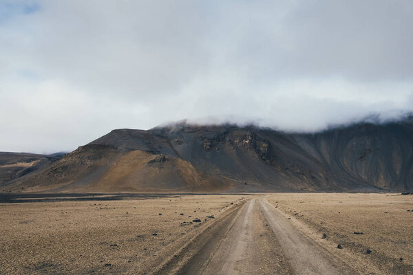 Mountain Landscape In Iceland