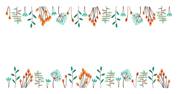 Virágos összetétele akvarell — Stock Fotó