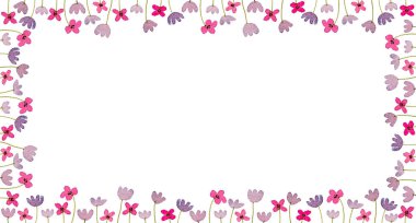 Suluboya Çiçek Kompozisyon