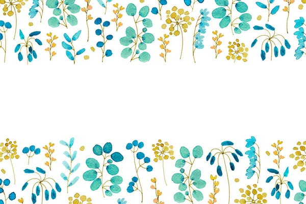 Suluboya Çiçek Kompozisyon