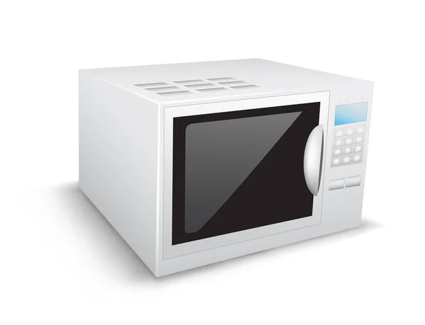 Microwave modern - Stok Vektor