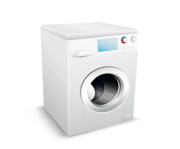 Moderne Waschmaschine — Stockvektor