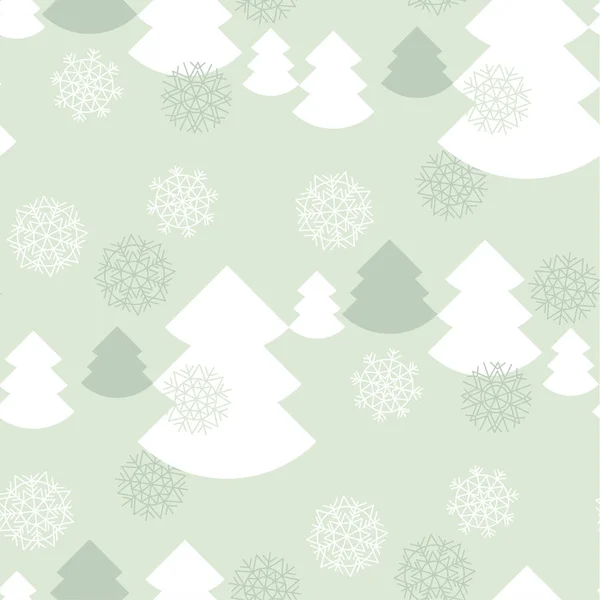 クリスマスのエレガントな淡い色の背景。クリスマス faminin スタイル縫い目 — ストックベクタ