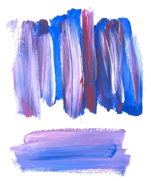 塗料青泥壁の背景。背景の手作りブラシ ストローク. — ストック写真