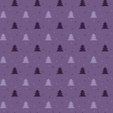 Naive Noel vektör seamless modeli ağaçlar ans kar ile. XMA